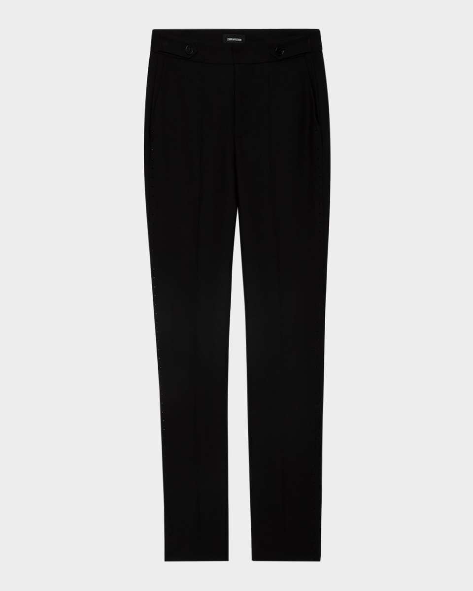 Panny Embellished Dot Trousers